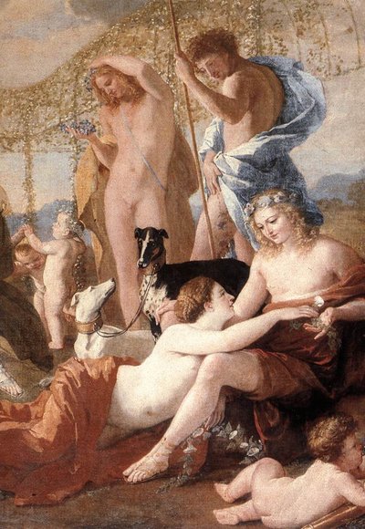 フローラの帝国（詳細） 作： Nicolas Poussin